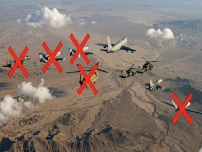 Иран: авиация США была сбита - потом американцы разбомбили своих военнослужащих